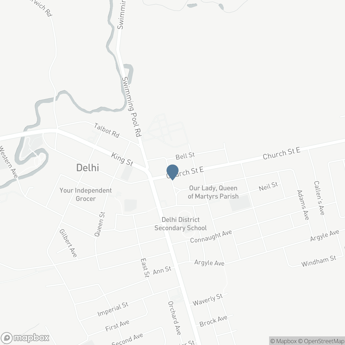 41 CHURCH Street E, Delhi, Ontario N4B 1T5